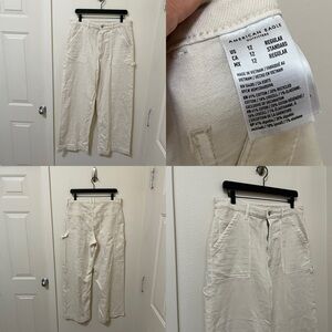 •AMERICAN EAGLE• Super High Rise Baggy Wide Leg Carpenter Pants